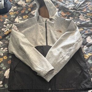 The North Face Two-Tone Gray and Black Jacket